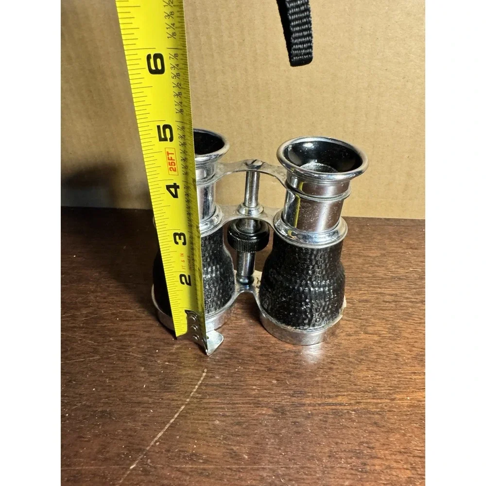 Vintage Style Glass Decorative Binoculars Metal Decor Home